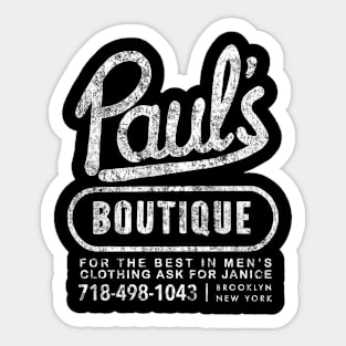 pauls boutique Sticker